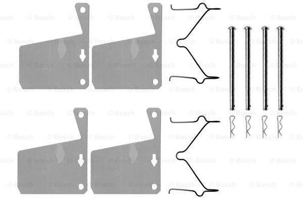 Set accesorii, placute frana 1 987 474 071 BOSCH