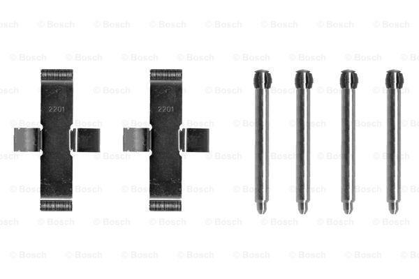 Set accesorii, placute frana 1 987 474 101 BOSCH