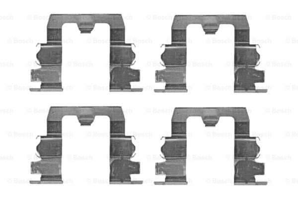 Set accesorii, placute frana 1 987 474 153 BOSCH