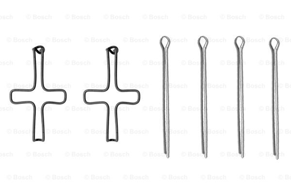 Set accesorii, placute frana 1 987 474 162 BOSCH