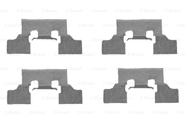 Set accesorii, placute frana 1 987 474 412 BOSCH