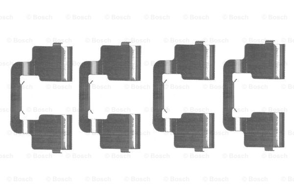 Set accesorii, placute frana 1 987 474 458 BOSCH