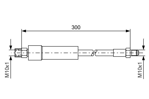 Furtun frana 1 987 476 074 BOSCH