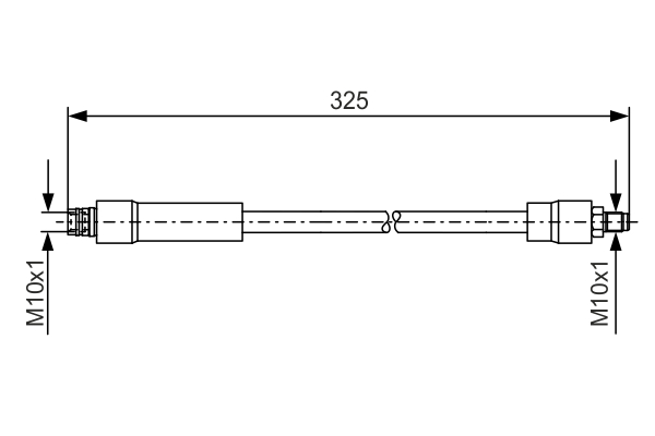 Furtun frana 1 987 476 082 BOSCH
