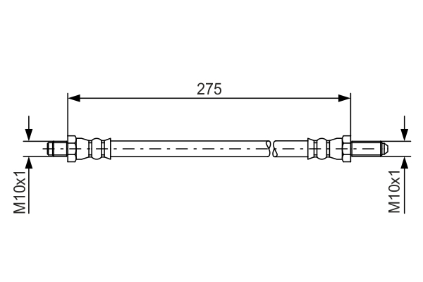 Furtun frana 1 987 476 124 BOSCH