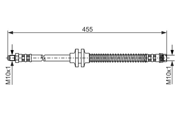 Furtun frana 1 987 476 126 BOSCH