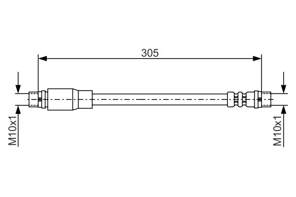 Furtun frana 1 987 476 171 BOSCH