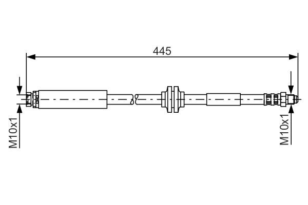 Furtun frana 1 987 476 180 BOSCH