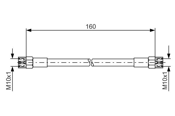 Furtun frana 1 987 476 220 BOSCH