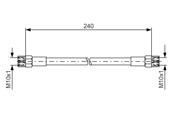 Furtun frana 1 987 476 224 BOSCH