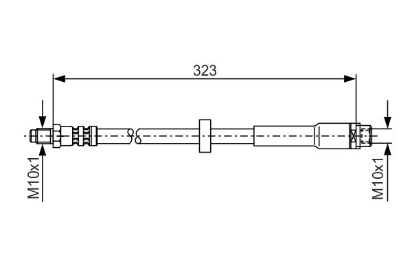 Furtun frana 1 987 476 293 BOSCH