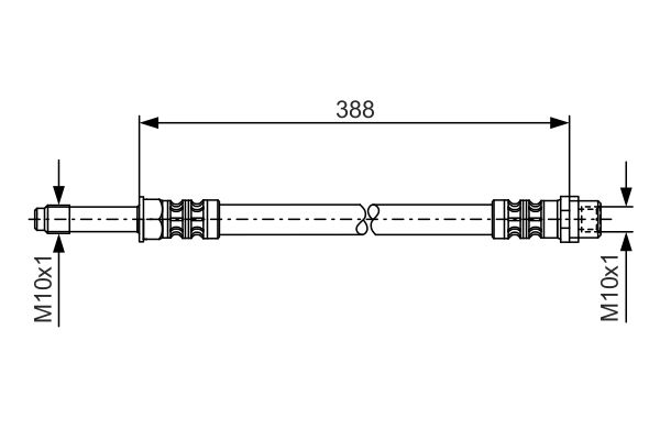 Furtun frana 1 987 476 300 BOSCH