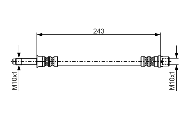 Furtun frana 1 987 476 313 BOSCH