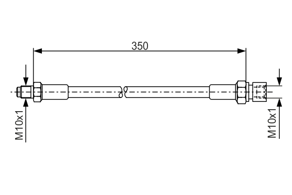 Furtun frana 1 987 476 324 BOSCH