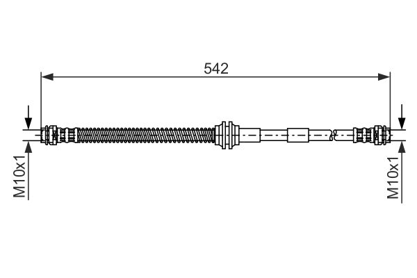 Furtun frana 1 987 476 325 BOSCH