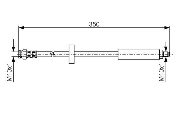 Furtun frana 1 987 476 520 BOSCH