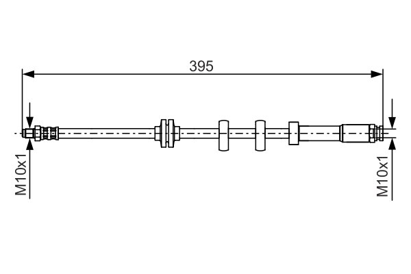 Furtun frana 1 987 476 635 BOSCH
