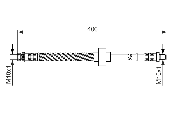 Furtun frana 1 987 476 844 BOSCH