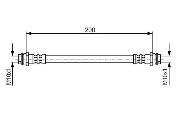 Furtun frana 1 987 476 946 BOSCH