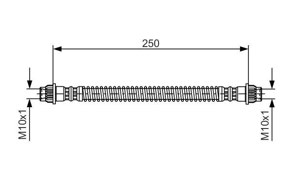 Furtun frana 1 987 476 947 BOSCH