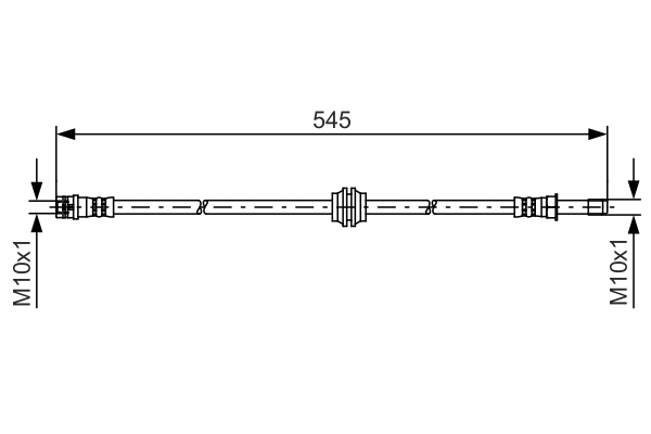 Furtun frana 1 987 481 454 BOSCH