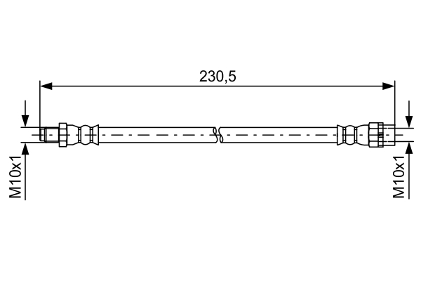 Furtun frana 1 987 481 599 BOSCH