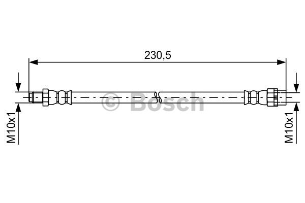 Furtun frana 1 987 481 599 BOSCH
