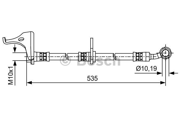 Furtun frana 1 987 481 619 BOSCH