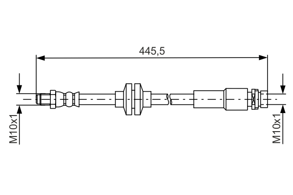 Furtun frana 1 987 481 668 BOSCH