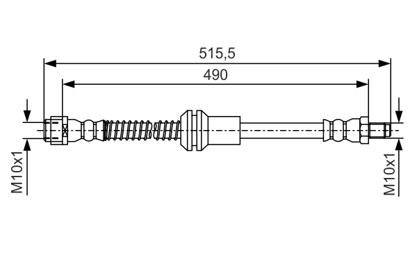 Furtun frana 1 987 481 721 BOSCH