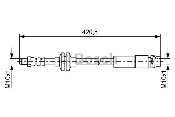 Furtun frana 1 987 481 739 BOSCH