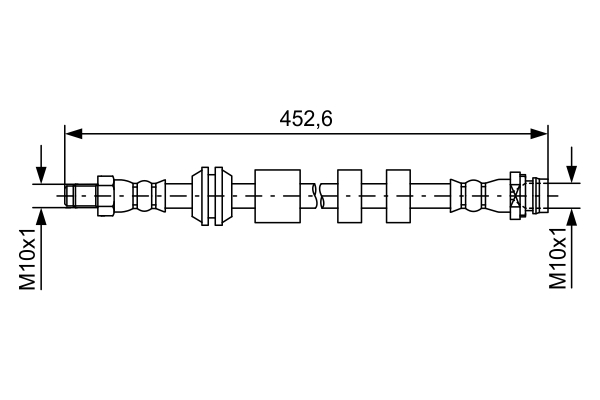 Furtun frana 1 987 481 741 BOSCH