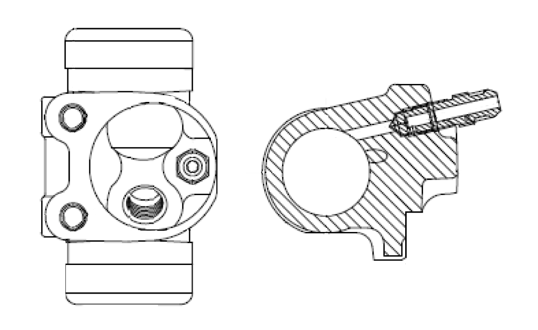 Cilindru receptor frana F 026 002 071 BOSCH