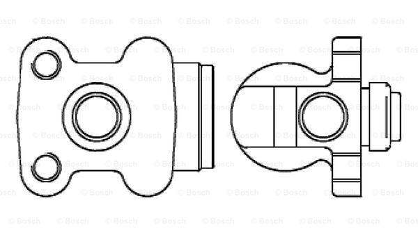 Cilindru receptor frana F 026 002 341 BOSCH