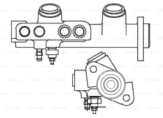 Pompa centrala, frana F 026 003 014 BOSCH