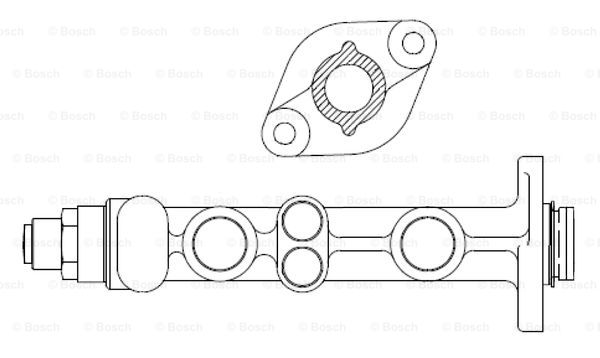 Pompa centrala, frana F 026 003 944 BOSCH