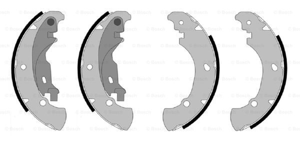 Set saboti frana F 026 004 560 BOSCH