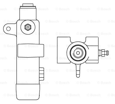 Cilindru receptor ambreiaj F 026 005 086 BOSCH