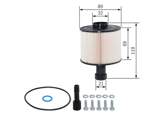 Filtru combustibil F 026 402 825 BOSCH