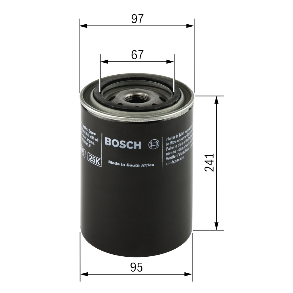 Filtru hidraulic, cutie de viteze automata F 026 404 005 BOSCH