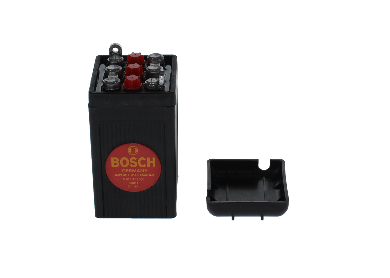 Baterie de pornire F 026 T02 300 BOSCH 6V 8Ah
