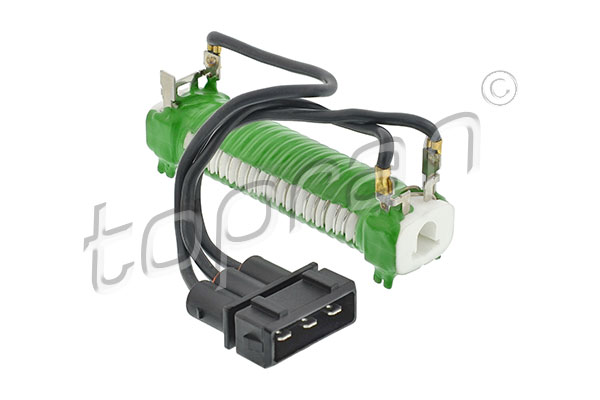 Rezistor, Electromotor - ventilator 115 557 TOPRAN