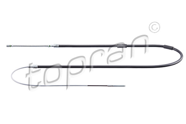 Cablu, frana de parcare 102 632 TOPRAN