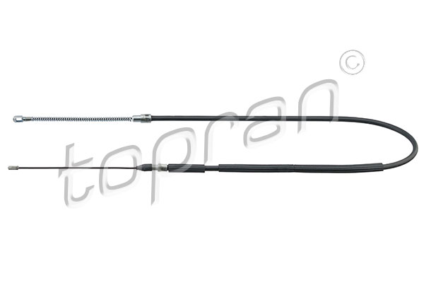 Cablu, frana de parcare 103 282 TOPRAN