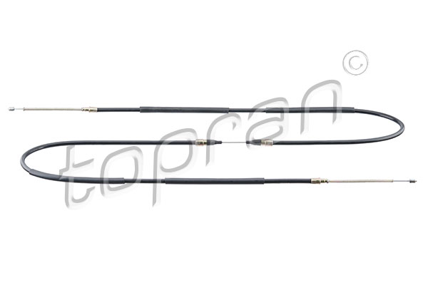 Cablu, frana de parcare 103 404 TOPRAN