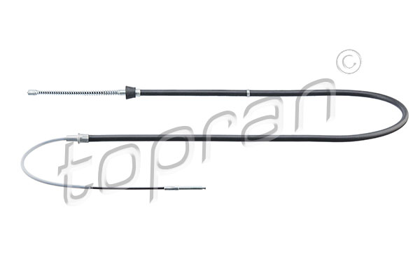 Cablu, frana de parcare 109 818 TOPRAN