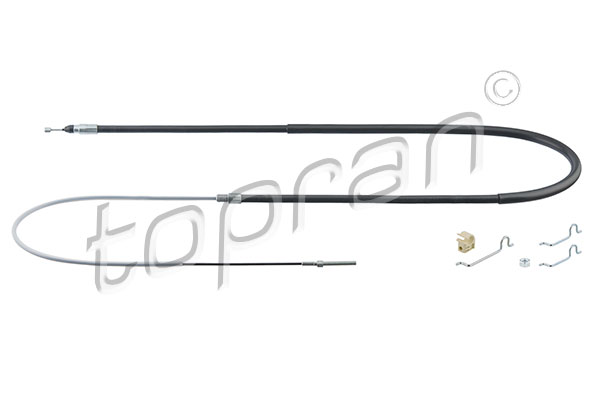 Cablu, frana de parcare 501 091 TOPRAN