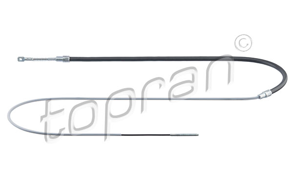 Cablu, frana de parcare 501 093 TOPRAN