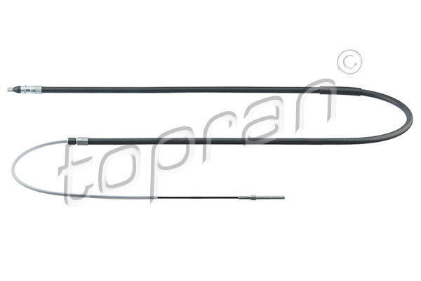 Cablu, frana de parcare 501 098 TOPRAN