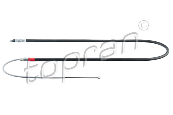 Cablu, frana de parcare 501 725 TOPRAN